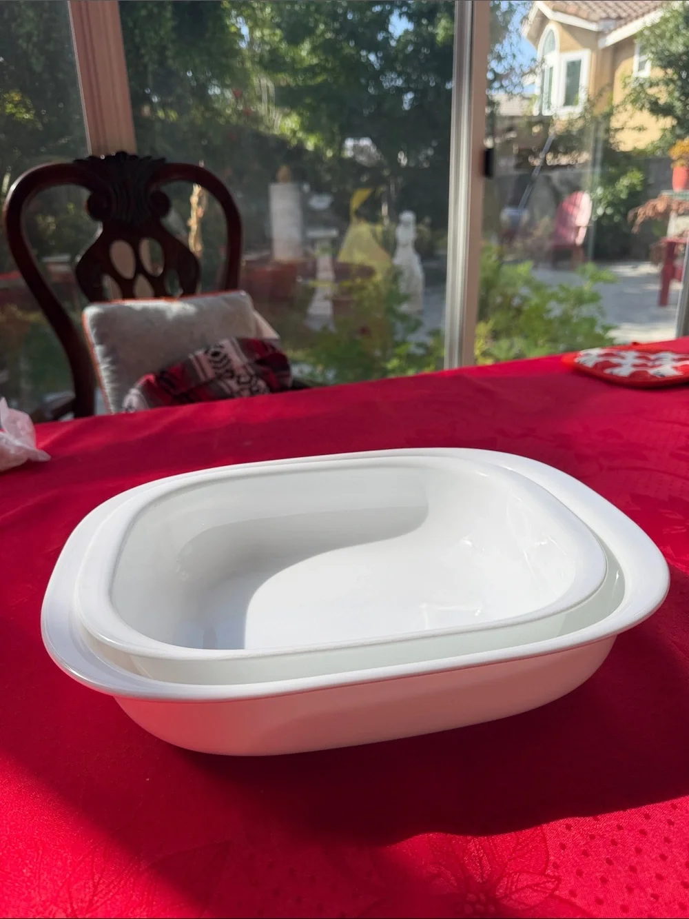 2 qt & 3 qt Corningware Simply Lite glass bakeware